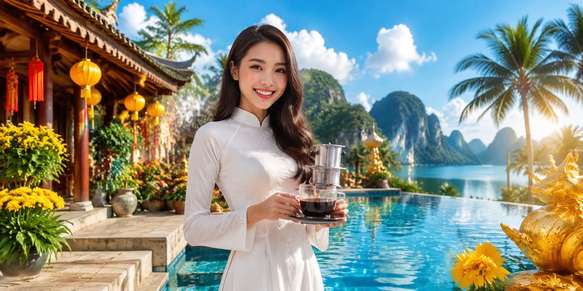 Người dùng Ninh Bình mặc áo dài tra cứu thông tin cá cược trực tuyến trên điện thoại