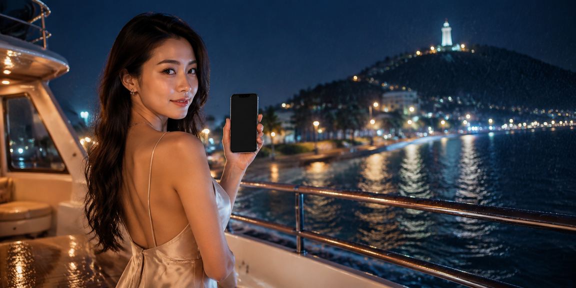 Người dùng tại Vũng Tàu chơi casino trực tuyến trên điện thoại di động bên bờ biển